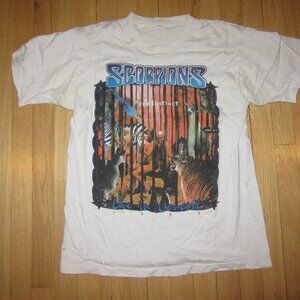 90'S SCORPIONS T SHIRT/CONCERT/1996/PURE INSTINCT/NO SIZE TAG/LARGE?